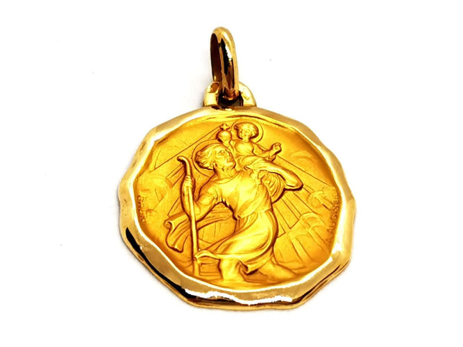 Pendentif Augis Pendentif Religieux Or jaune 58 Facettes 1783188CN