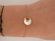 Bracelet bracelet CARTIER amulette nacre xs 15-16 or jaune 18k 58 Facettes 258035
