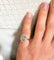 Bague Bague marguerite en or gris et diamant 58 Facettes 0