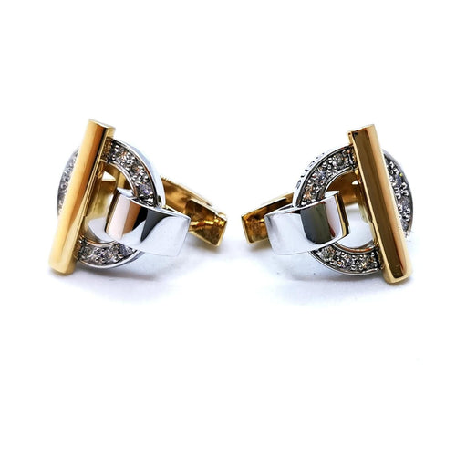 Boucles d'oreilles Guy Laroche Boucles d'oreilles Or jaune Diamant 58 Facettes 2031683CN