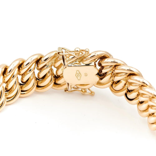 Bracelet Bracelet Maille américaine Or jaune 58 Facettes 1731974CN