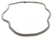 Collier Fope Collier Maille pop-corn  Or blanc 58 Facettes 1696420CN