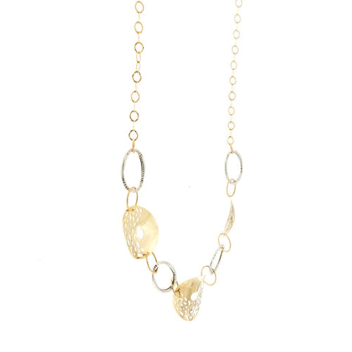 Collier Collier deux or 58 Facettes 33785