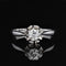Bague 55 Bague ancienne diamant en solitaire 58 Facettes 22-457B