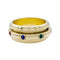 Bague 55 Bague Piaget, "Possession", or jaune, pierres de couleur. 58 Facettes 32340