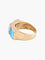 Bague Bague Or Jaune Email saphirs 58 Facettes