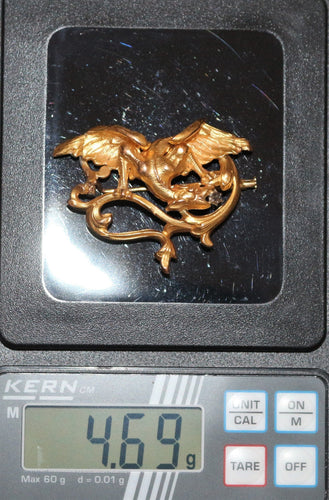 Broche Broche-Pendentif Chimère Art Nouveau 58 Facettes 448
