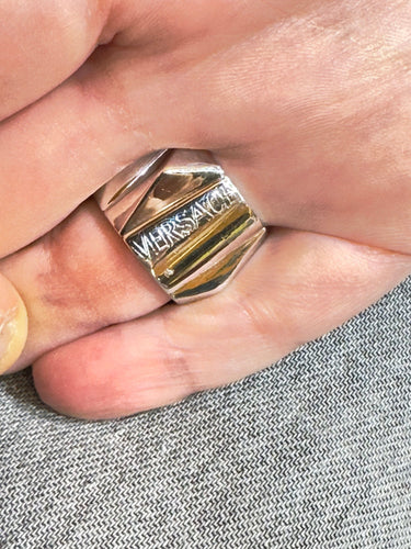 Bague Bague Versace en or blanc et diamants 58 Facettes