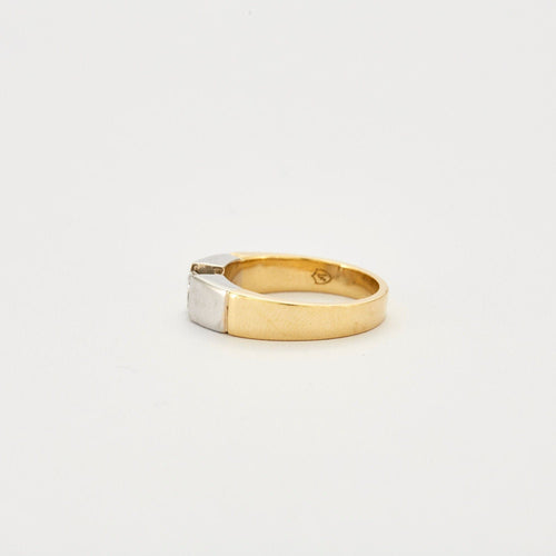 Bague 55.5 Bague Jonc Diamant princesse 0.77ct 58 Facettes 230469