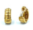 Boucles d'oreilles Piaget. Boucles d’oreilles or jaune 18K 58 Facettes