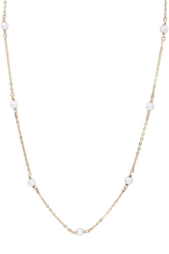 Collier Collier Or jaune Perles 58 Facettes 082611