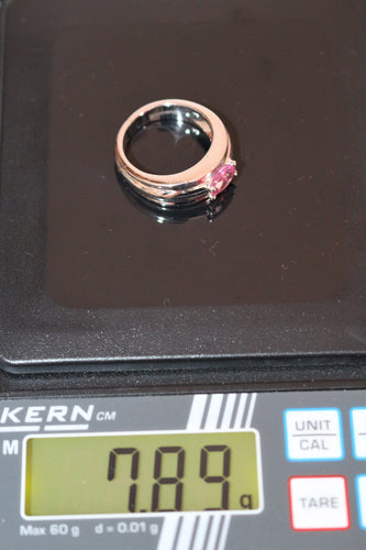 Bague saphir rose Bague Boucheron Axelle Saphir Rose 58 Facettes 390