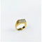 Bague 52.5 Bague Chevalière 2 ors Pavage Diamant 58 Facettes 20400000568