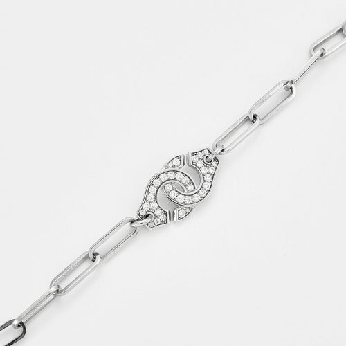 Bracelet DINH VAN – Bracelet MENOTTES R15 58 Facettes