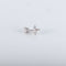 Boucles d'oreilles Clous d'oreilles Diamants 3 griffes 58 Facettes 8411