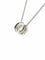 Collier BVLGARI. Collier B Zero1 or blanc 18K 58 Facettes