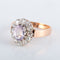 Bague 58 Bague ancienne Améthyste Diamants 58 Facettes 8292