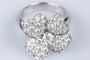 Bague 50-51 Van Cleef & Arpels - Bague "Cosmos" Or Blanc Diamants 58 Facettes BG-VANCLE4TR-104