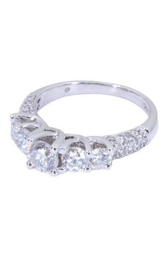 bague 53 BAGUE JARRETIÈRE MODERNE DIAMANTS 58 Facettes 079841