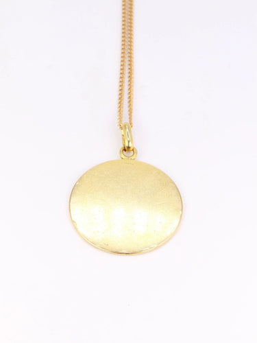 Pendentif Médaille Augis rubis, saphirs & diamants 58 Facettes 745