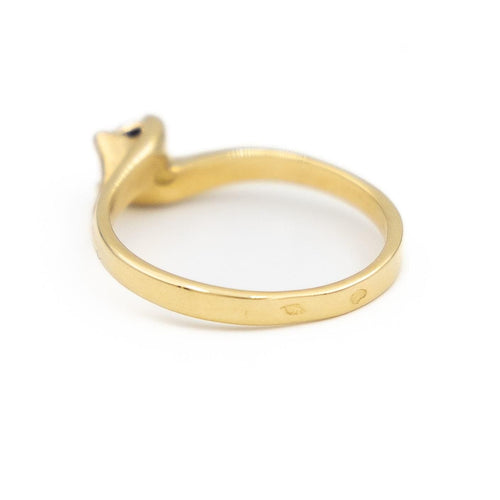 Bague 55 Bague Solitaire Or jaune Diamant 58 Facettes 1782341CN
