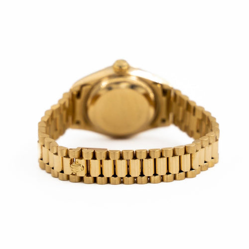 Montre Rolex Montre Oyster Perpetual Date Juste Or jaune Diamant 58 Facettes 1887742CN