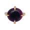 Bague 50 Bague Pomellato "Veleno" or rose et améthyste. 58 Facettes 31401