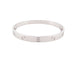 Bracelet Bracelet CARTIER Love 17 cm en or gris 18k 58 Facettes 252503
