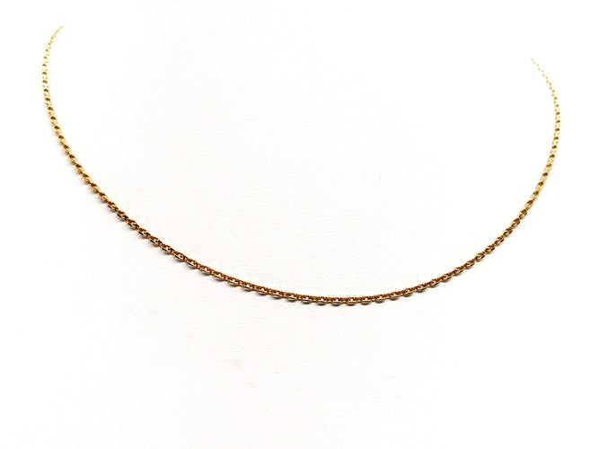 Collier Collier Maille forçat Or jaune 58 Facettes 1161977CD