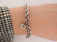 Bracelet bracelet CHOPARD happy or blanc 18k diamants 58 Facettes 256590