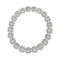 Collier Collier Cartier "Clover" or blanc et diamants. 58 Facettes 31542