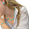 Bracelet Bracelet en or jaune, turquoises. 58 Facettes 31468