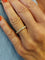 Bague 53 DEMI-ALLIANCE 10 DIAMANTS 58 Facettes 071251