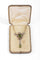 Collier Collier or jaune et Argent Napoléon III orné de Péridot 58 Facettes 0
