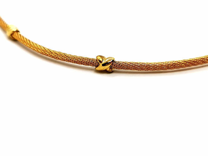 Collier Collier Maille câble Or jaune 58 Facettes 1680816CN