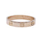 Bague 59 Bague Cartier, "Alliance Love", or rose. 58 Facettes 32682