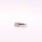 Bague Bague 3 rangs Or blanc Diamants 58 Facettes