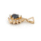 Collier Pendentif Or jaune Saphir 58 Facettes 1969318CN