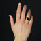 Bague 55 Chevalière ancienne or et jaspe sanguin 58 Facettes 23-314