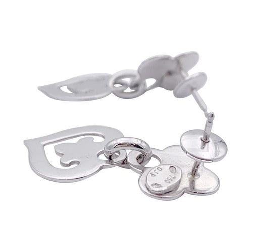 Boucles d'oreilles Boucles d'oreille O.J. Perrin, "Légendes", or blanc. 58 Facettes 32890