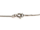 Collier Collier Maille gourmette Or blanc 58 Facettes 1152875CD