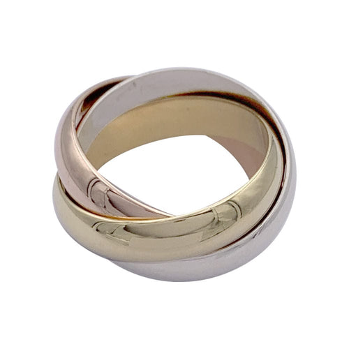 Bague 52 Bague Cartier "Trinity" 3 ors, grand modèle. 58 Facettes 32825