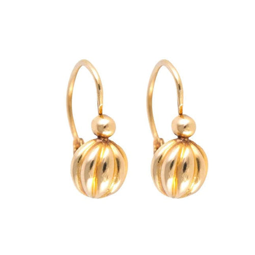 Boucles d'oreilles Boucles d’oreilles Dormeuses tout or 58 Facettes