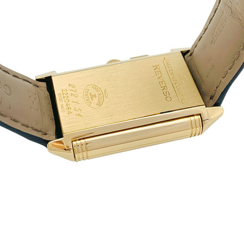 Montre Montre Jaeger Lecoultre, "Reverso Duoface Night & Day", en or jaune. 58 Facettes 31515