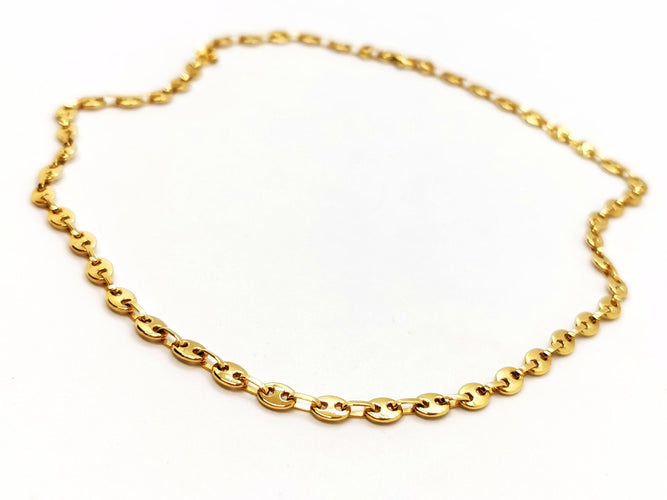 Collier Collier Grain de café Or jaune 58 Facettes 1763689CN