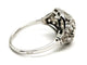 Bague 54 Bague Art déco Or blanc Diamant 58 Facettes 1660399CN