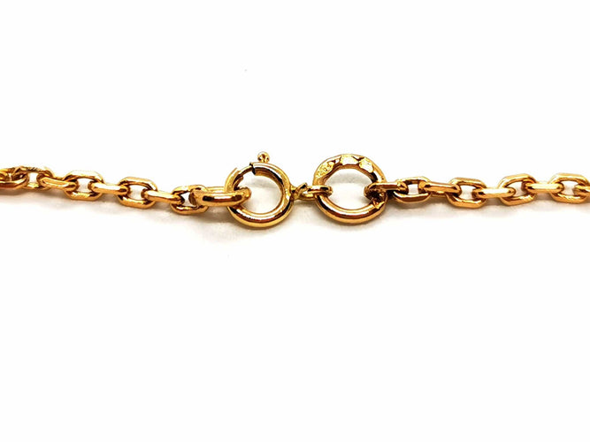 Collier Collier Maille forçat Or jaune 58 Facettes 1559885CN