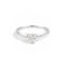 Bague 54 Bague Solitaire Or blanc Diamant 58 Facettes 2231639CN