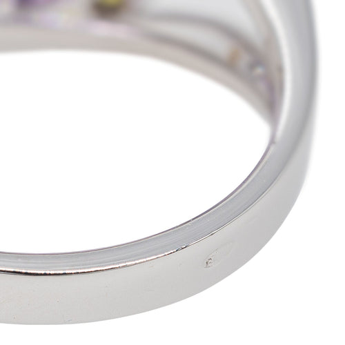 Bague 51 Mauboussin Bague Fou de toi Or blanc Améthyste 58 Facettes 2543064CN