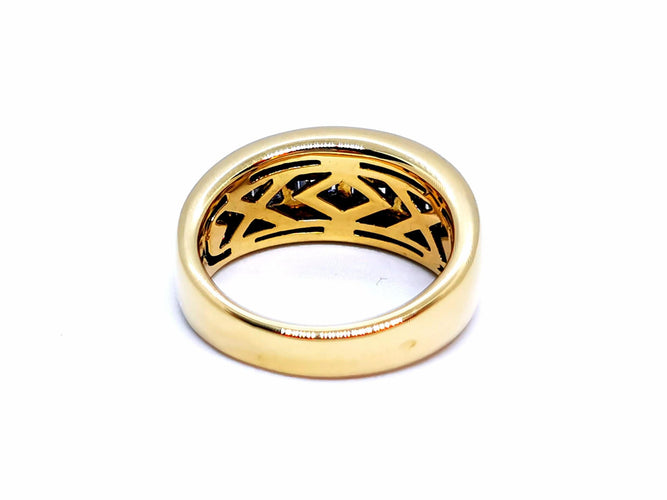 Bague 55 Bague Or jaune Diamant 58 Facettes 978895CN
